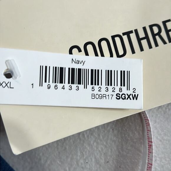 NWT Goodthreads Women’s navy Crop Chino’s size XXL - Picture 4 of 4